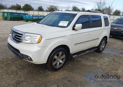 2014 Honda Pilot Touring from USA, damaged, VIN 5FNYF3H91EB010454